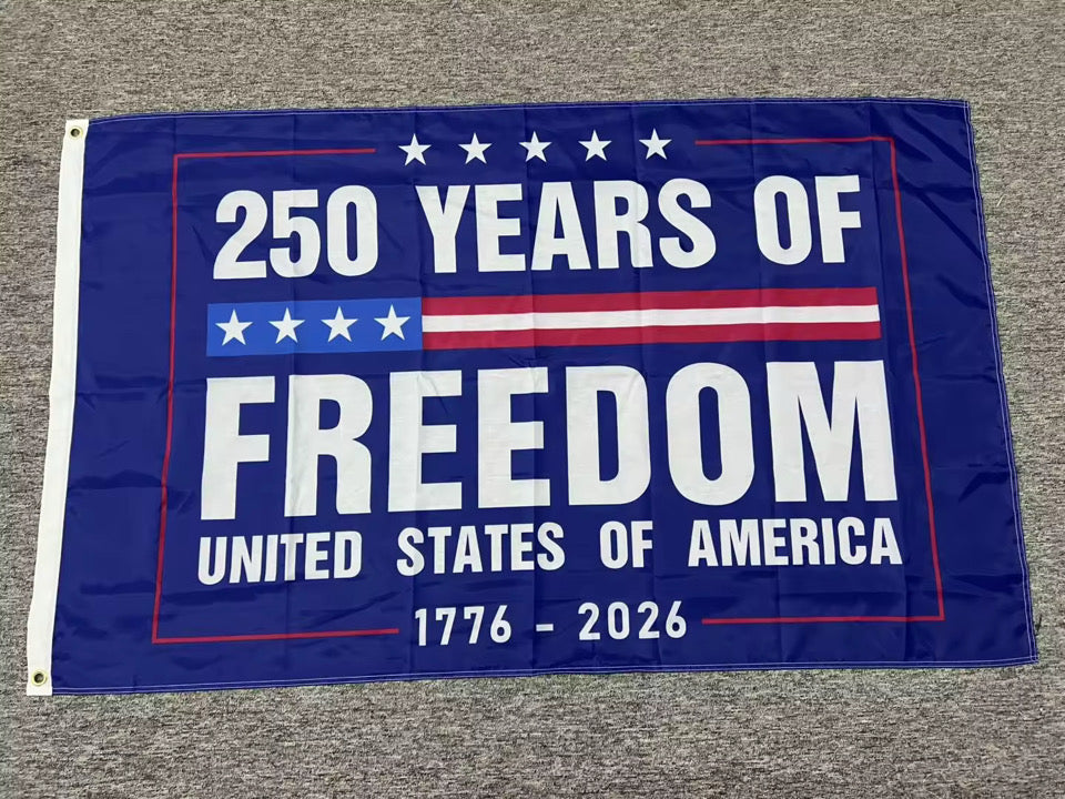 250 Years of Freedom 3x5 Flag