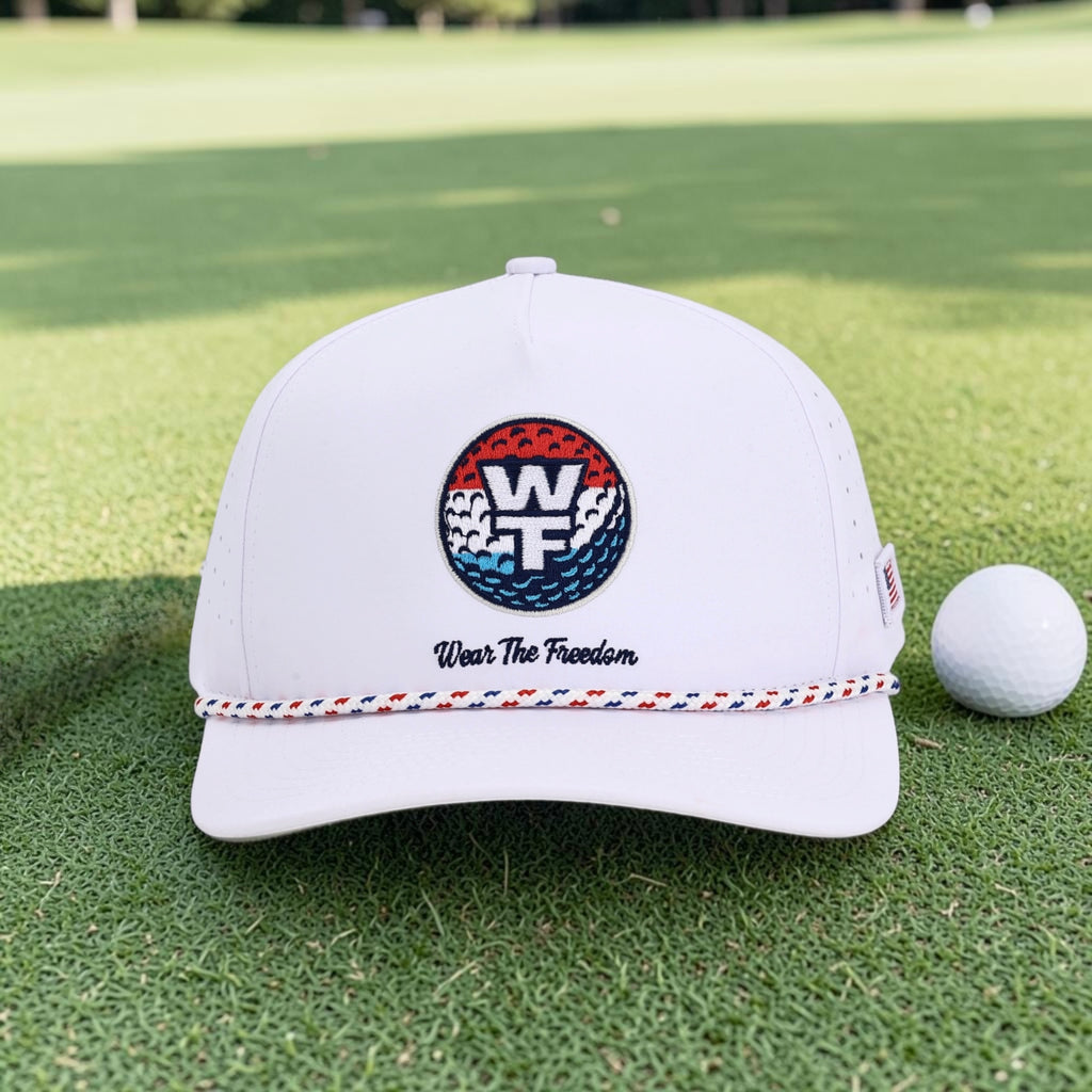 The Patriot-White WTF Hat| Wear The Freedom®