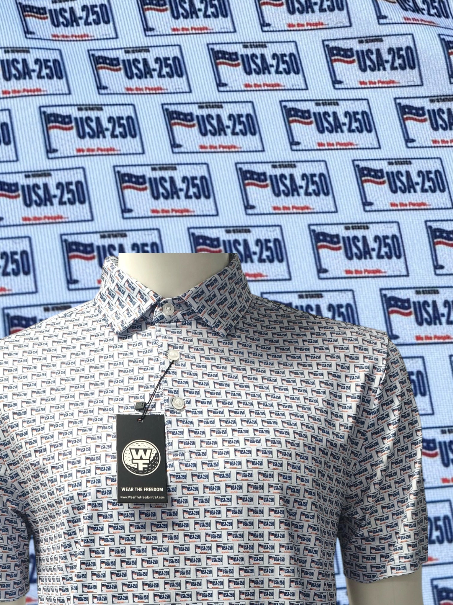 Long Drive USA250 Polo - Men’s