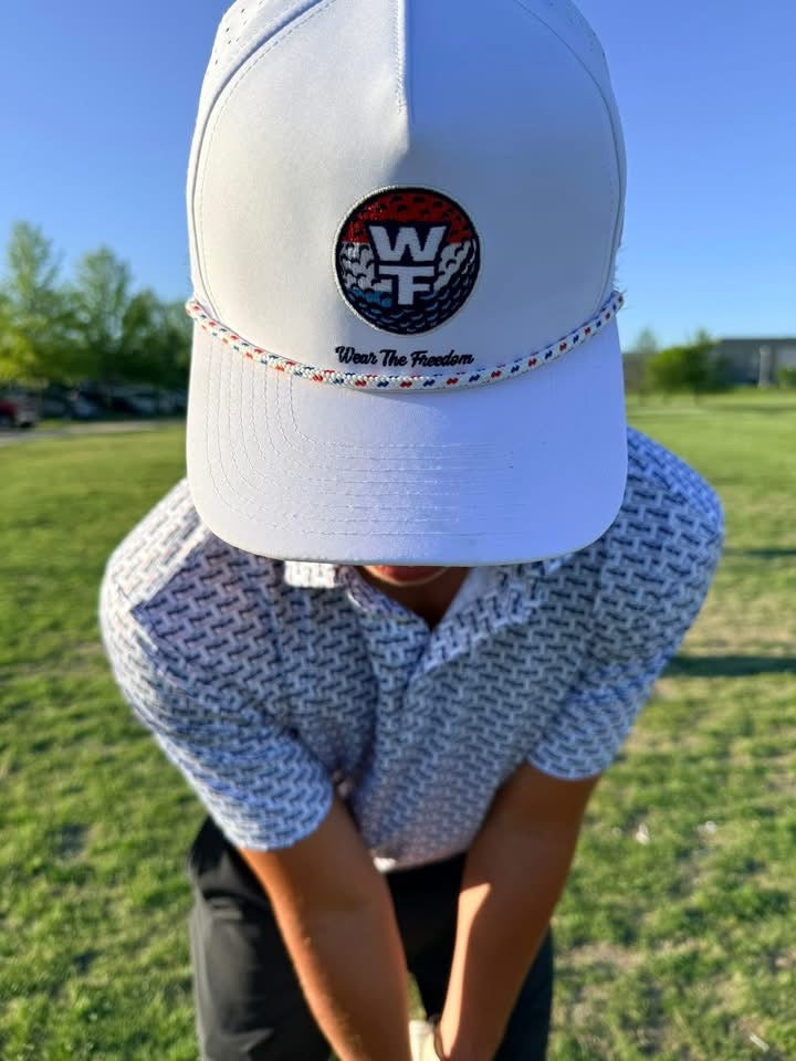 The Patriot-White WTF Hat| Wear The Freedom®