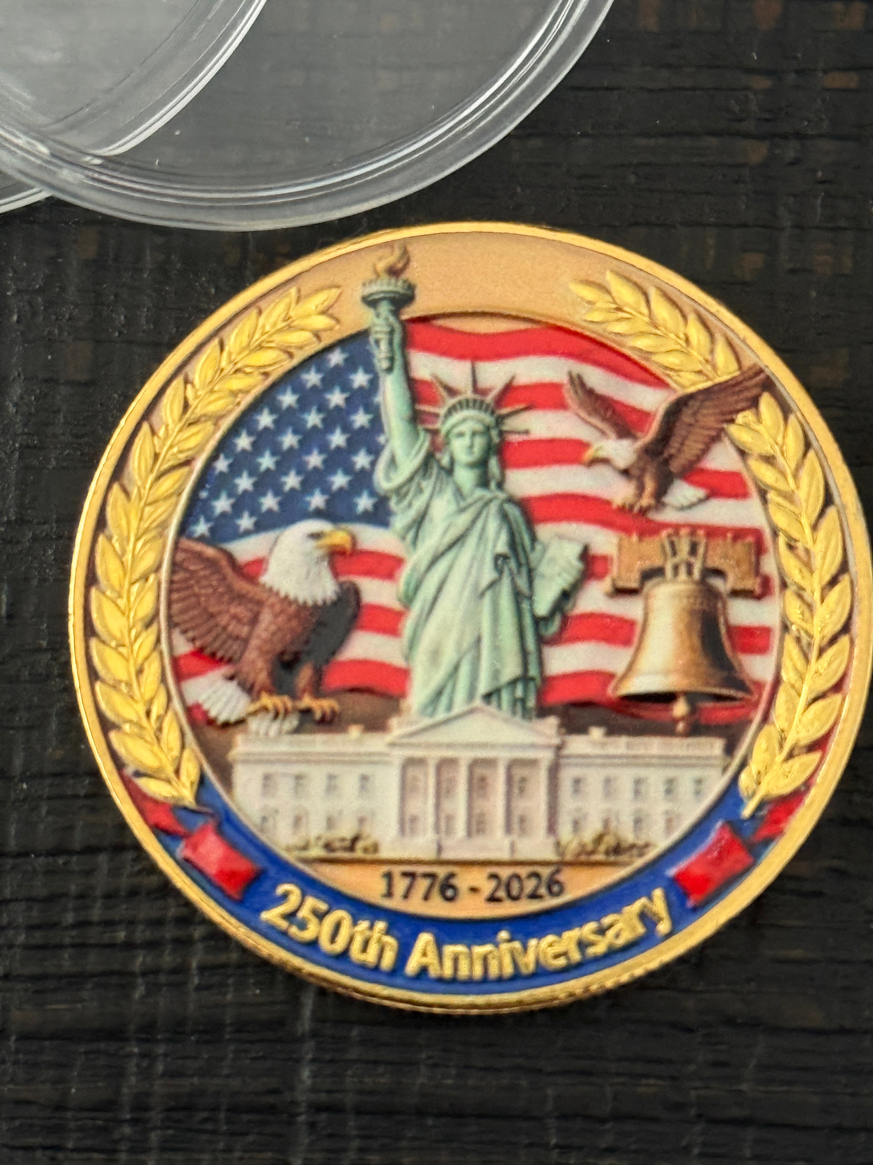 USA 250th Birthday Commemorative Coins