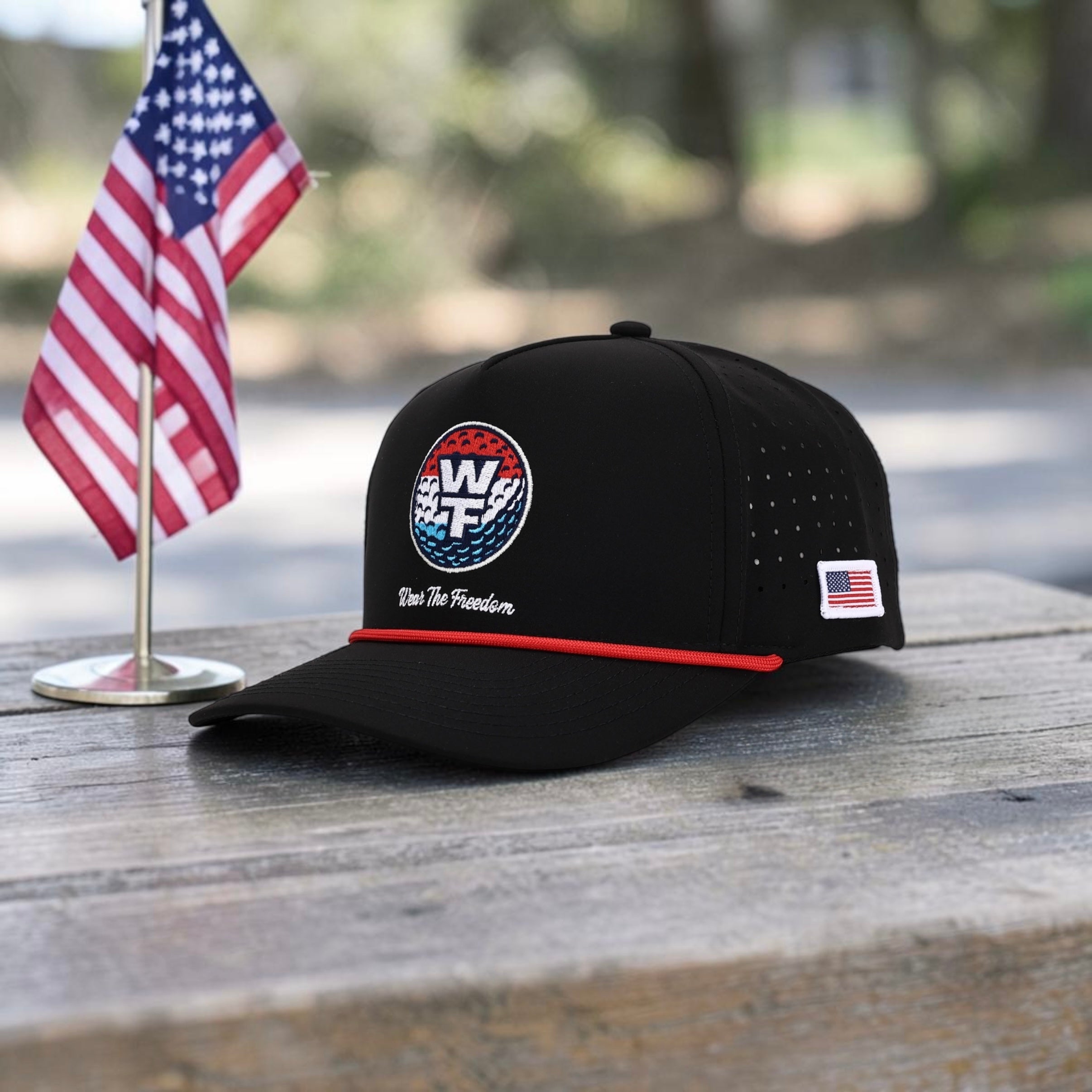 Jet Black WEAR THE FREEDOM HAT -