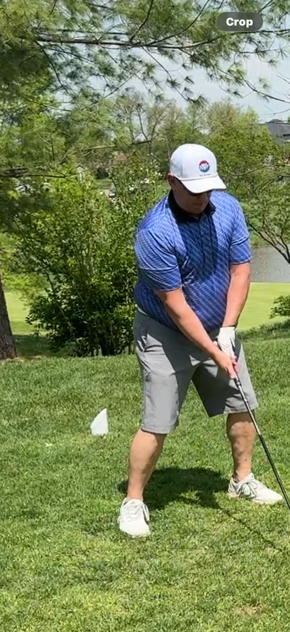 Blue USA250 Men’s Polo
