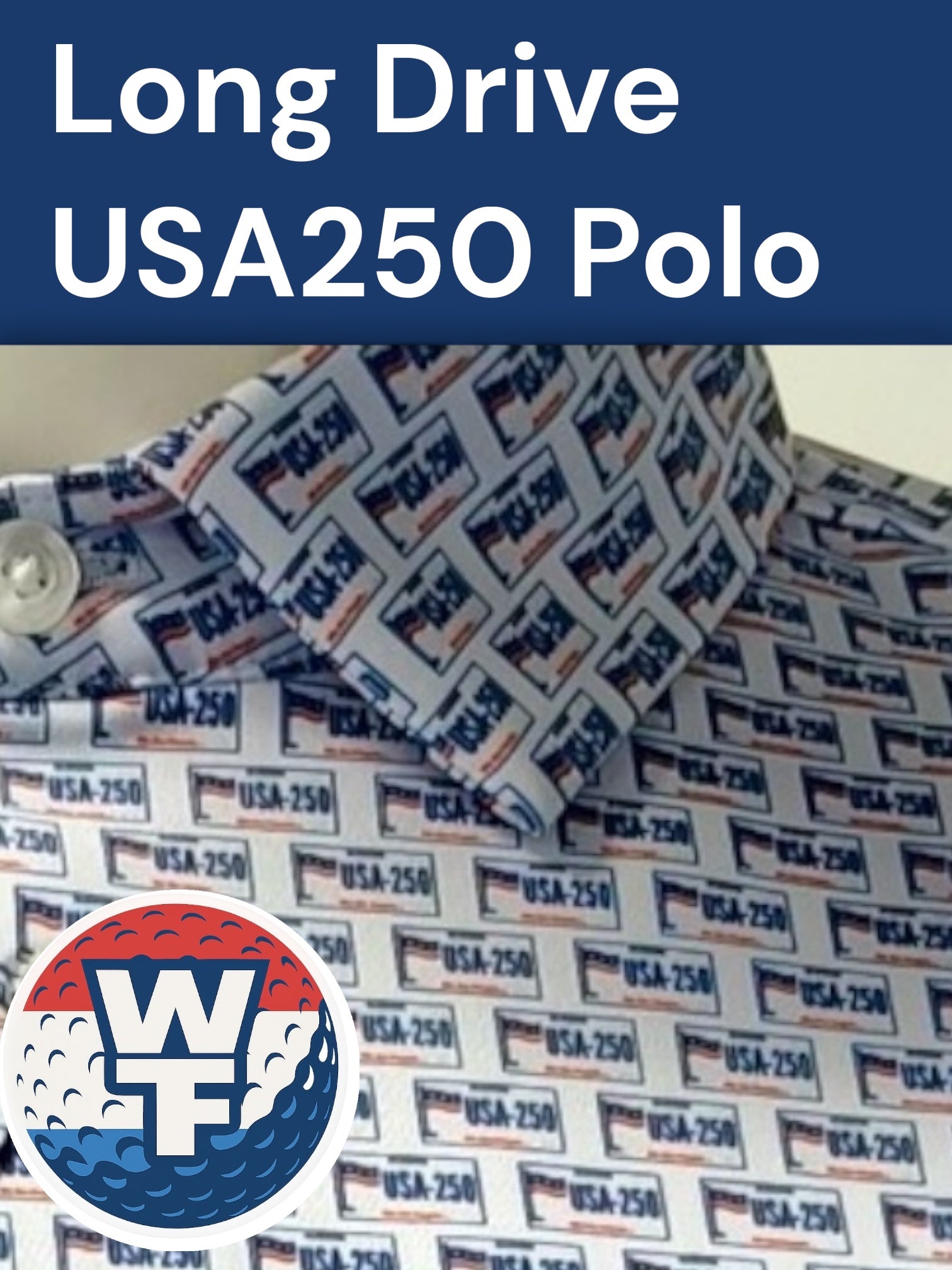 Long Drive USA250 Polo - Men’s