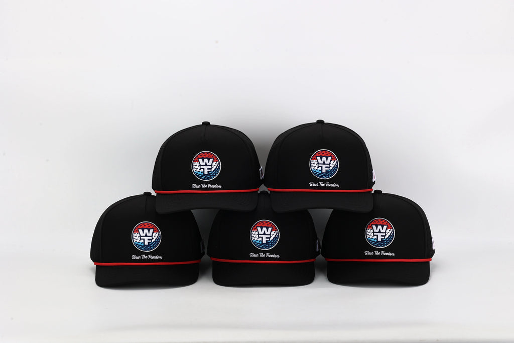 Jet Black WEAR THE FREEDOM HAT -