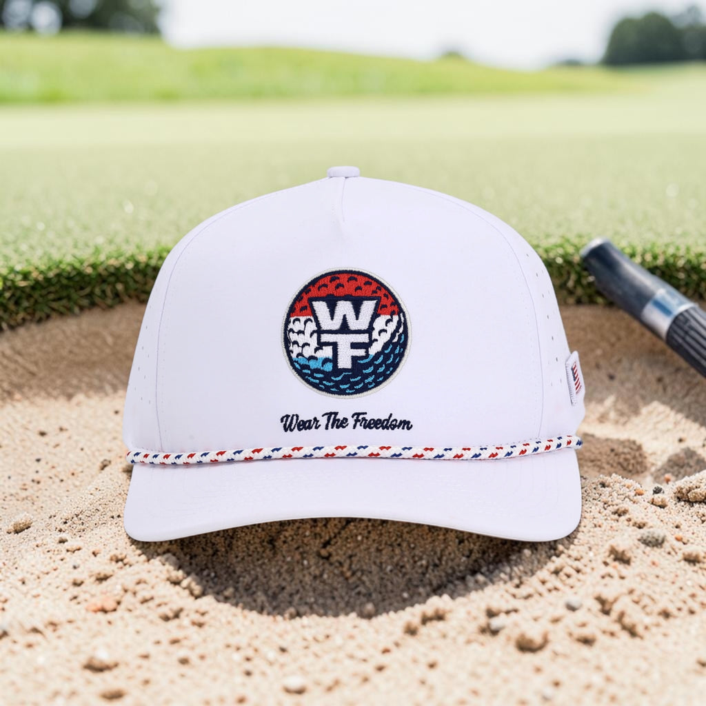 The Patriot-White WTF Hat| Wear The Freedom®