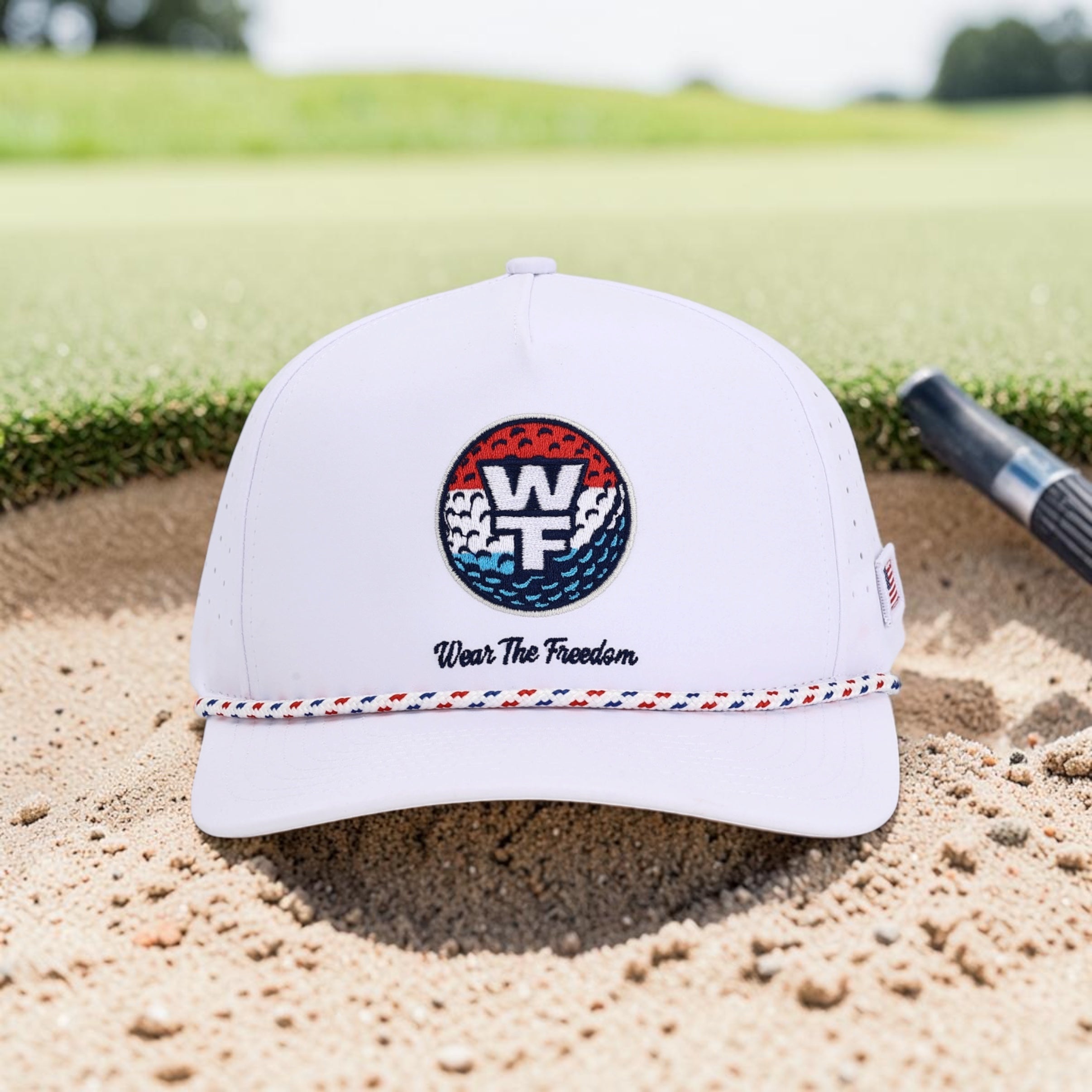 The Patriot-White WTF Hat| Wear The Freedom®