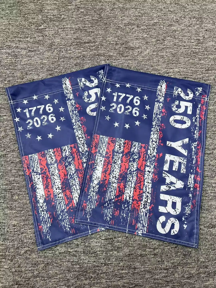 USA 250 Garden Flag