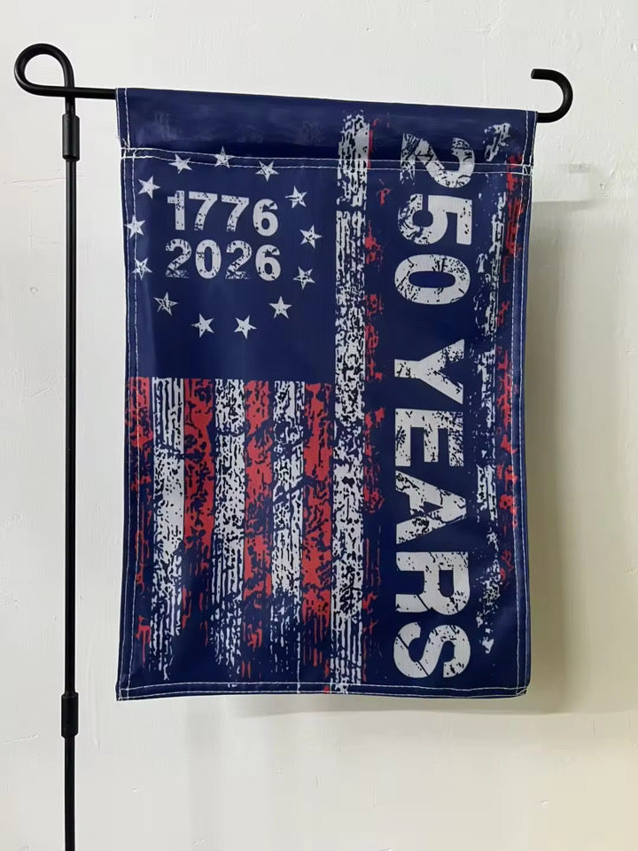USA 250 Garden Flag