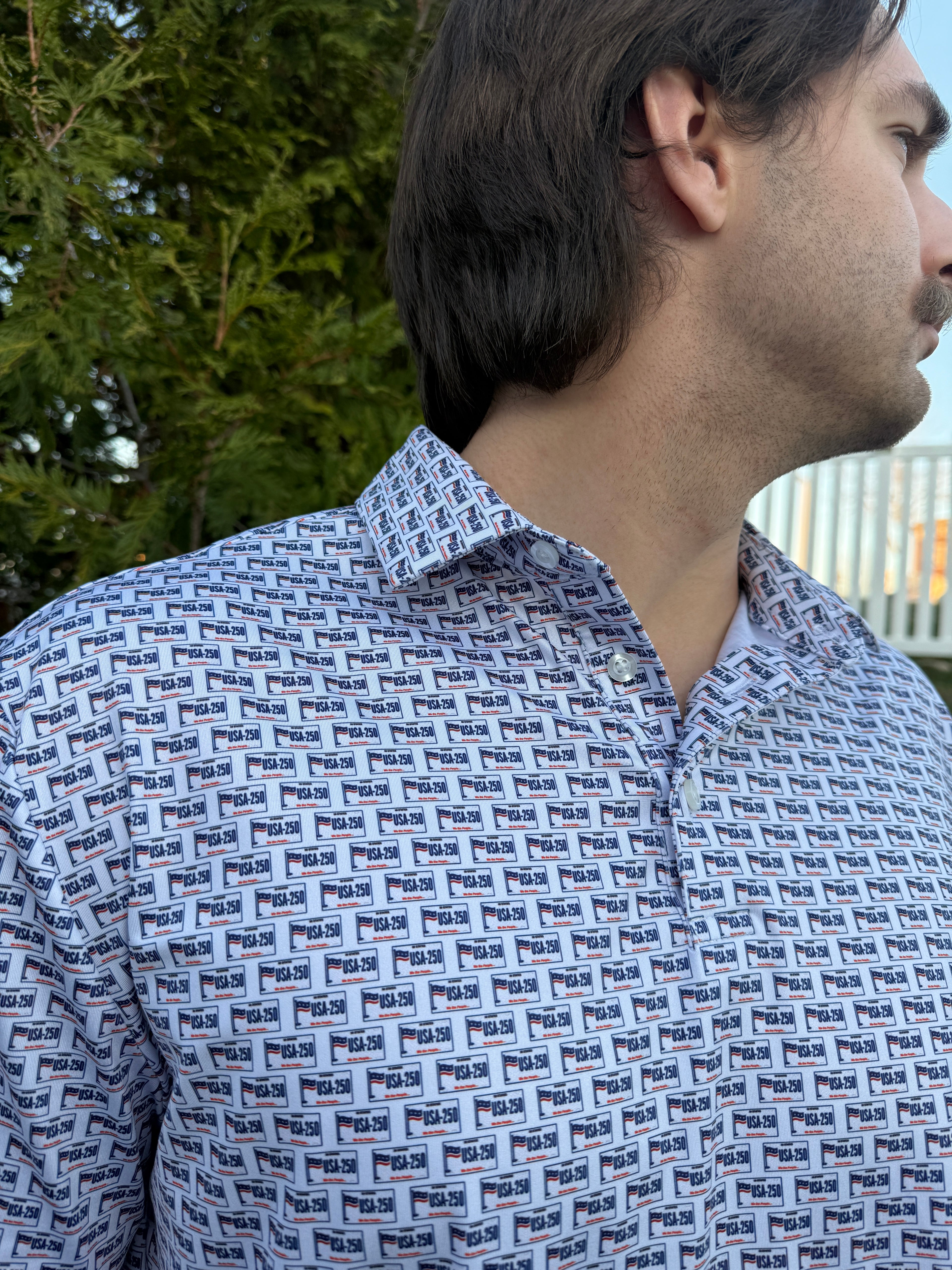 Long Drive USA250 Polo - Men’s