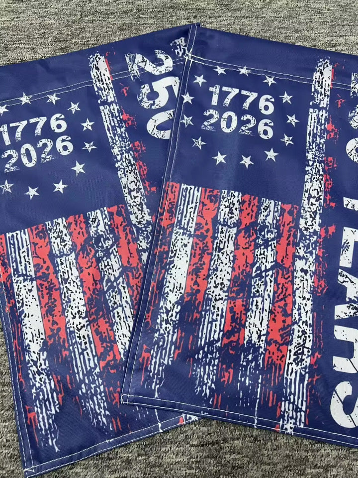 USA 250 Garden Flag
