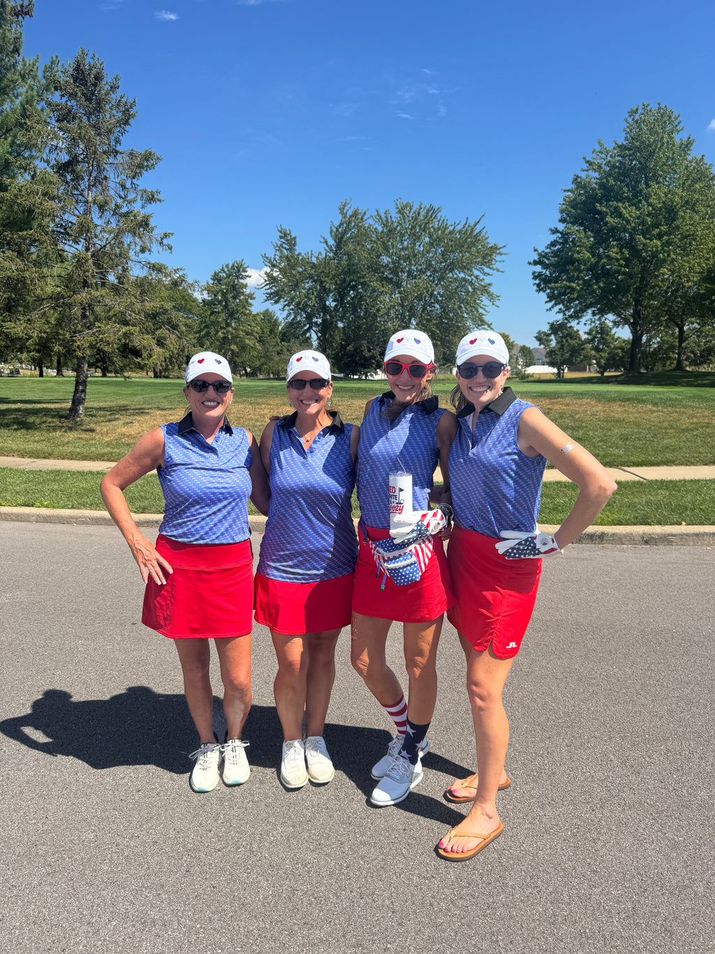 Blue USA250 Women’s Polo