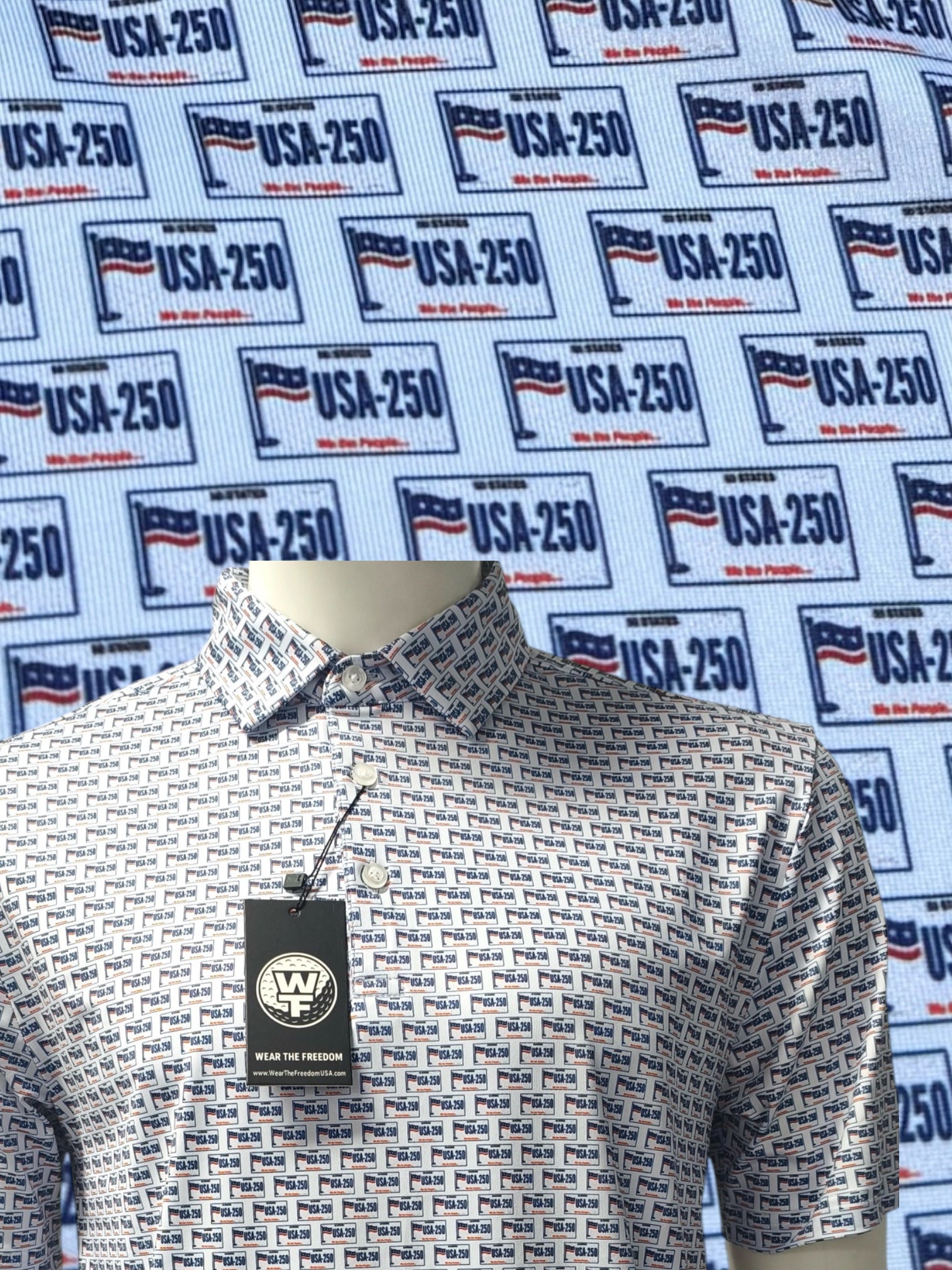Long Drive USA250 Polo - Men’s