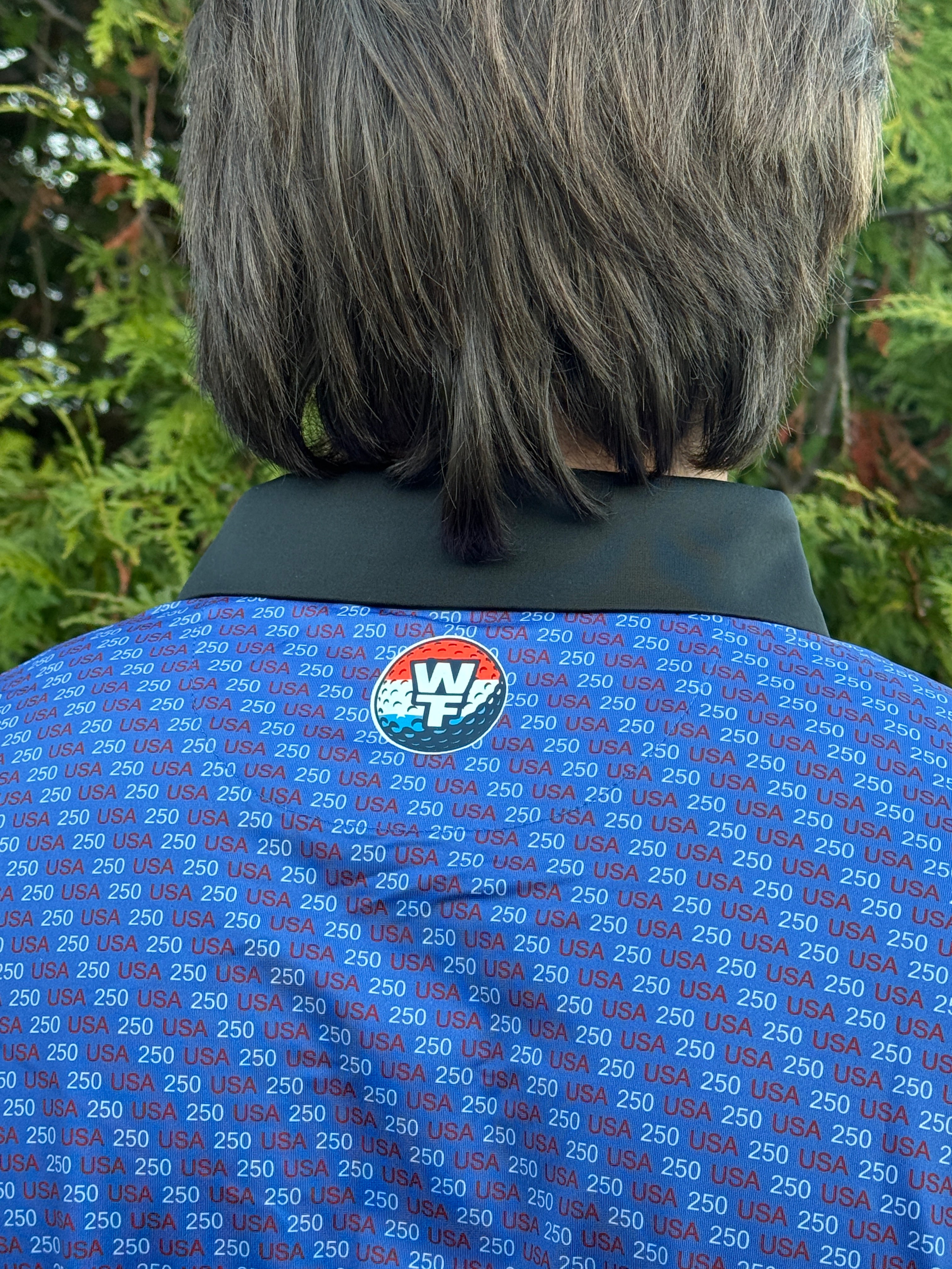 Blue USA250 Men’s Polo