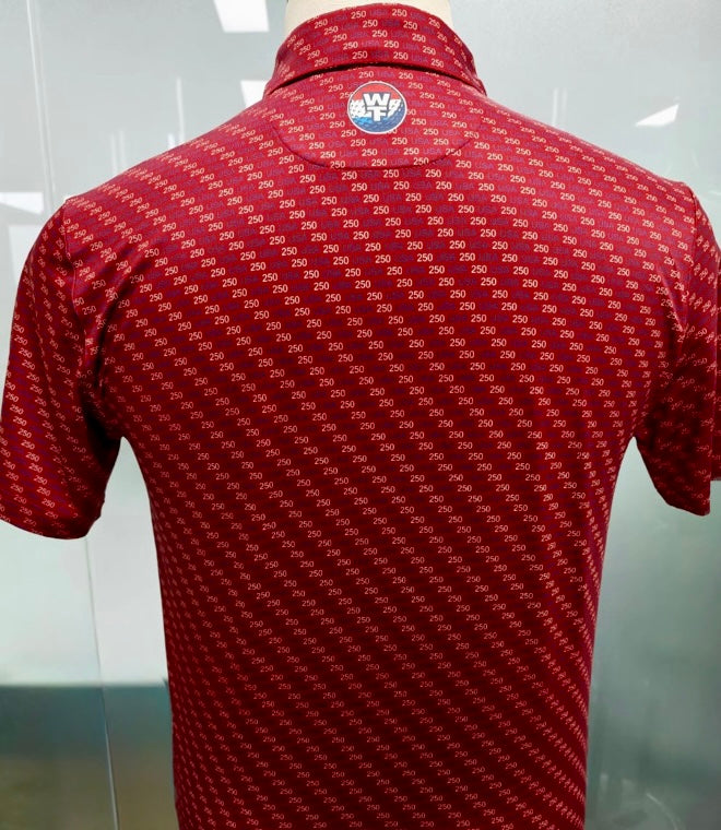 New Arrival Red USA250 Polo