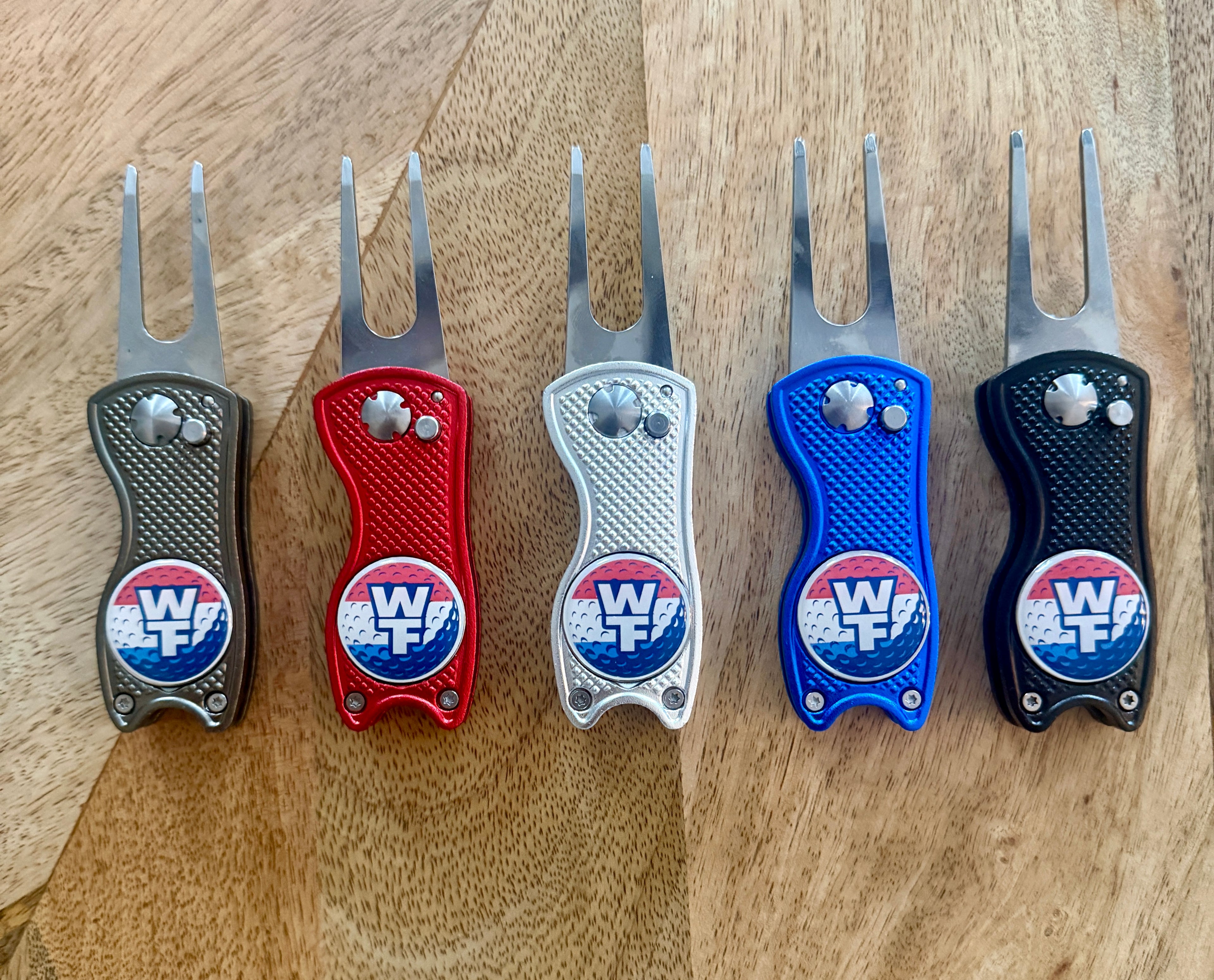 WTF Golf Divot Tool with Magnetic Ball Marker | Wear The Freedom®