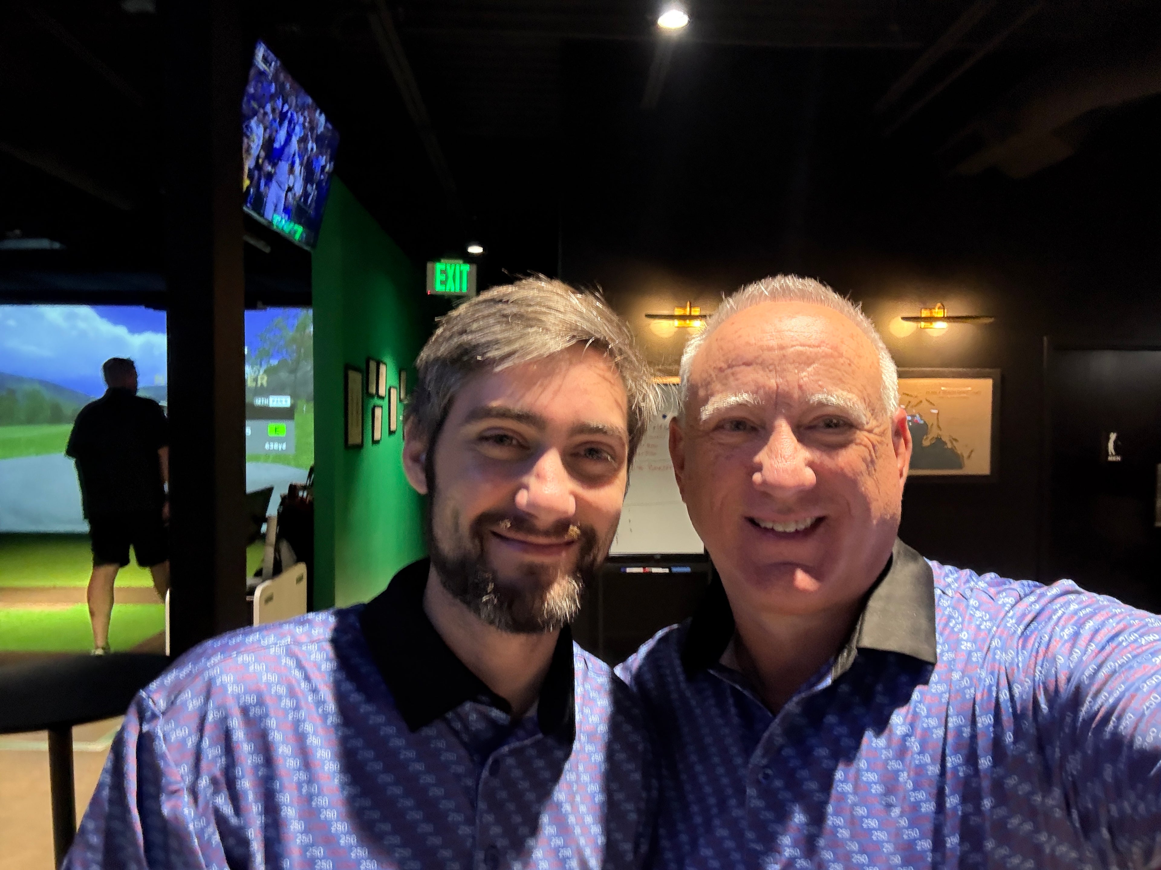 Blue USA250 Men’s Polo