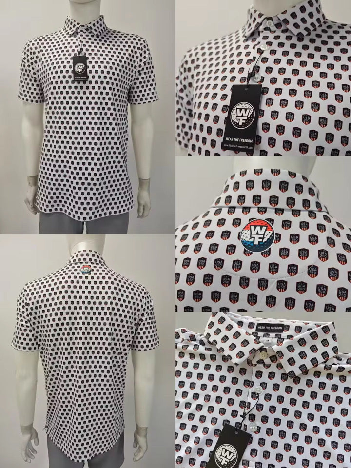Freedom Shield 250 Polo – USA250 Edition