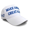 White/Blue MakeAmerica Great Again Hat