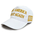 White/Gold Make America Great Again Hat