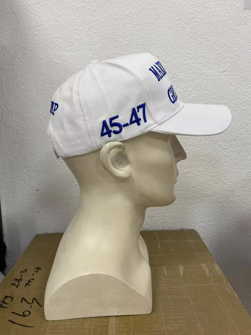 White/Blue MakeAmerica Great Again Hat