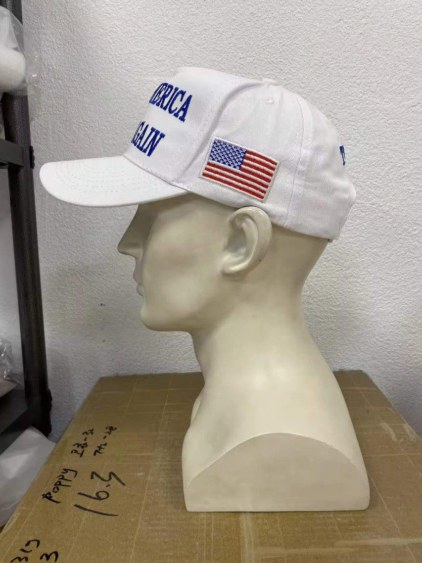White/Blue MakeAmerica Great Again Hat