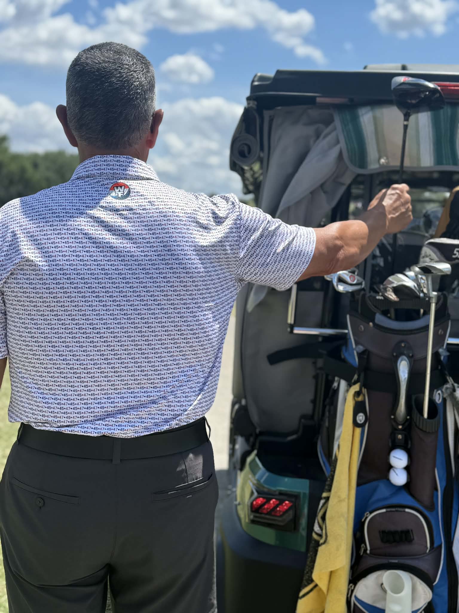 Presidential Freedom First 45/47 Mens Polo