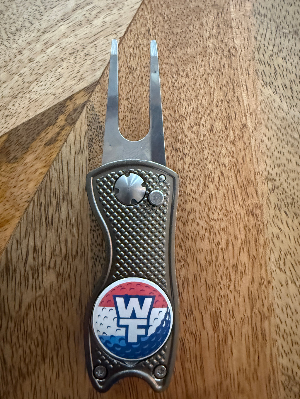 WTF Golf Divot Tool with Magnetic Ball Marker | Wear The Freedom®